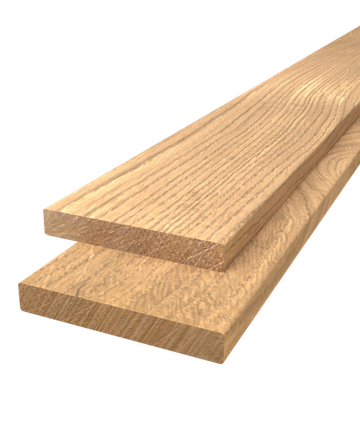 Plank geschaafd
