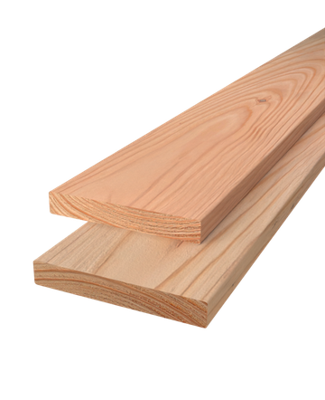 Plank geschaafd