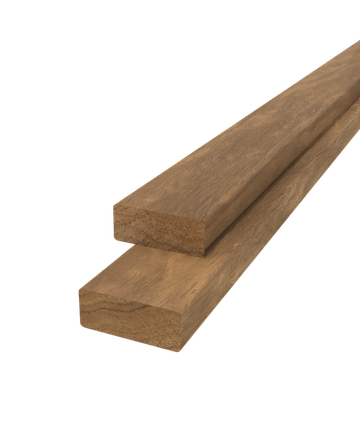 Plank geschaafd