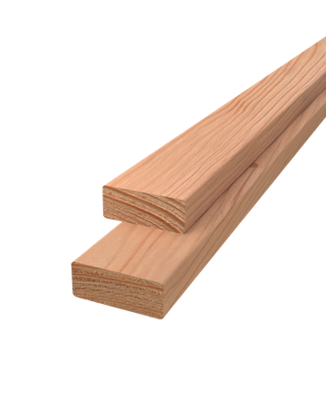 Plank geschaafd