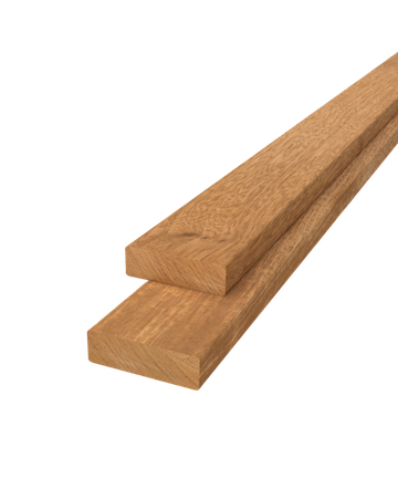 Plank geschaafd
