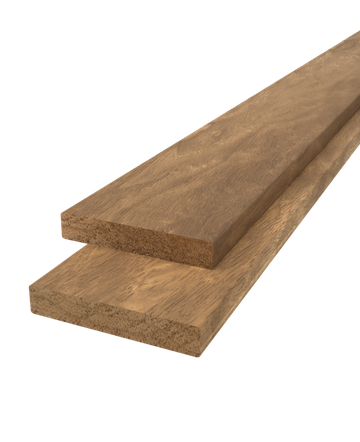 Plank geschaafd