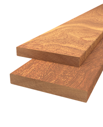 Plank geschaafd