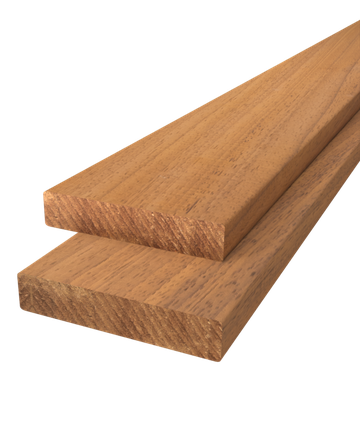 Plank geschaafd