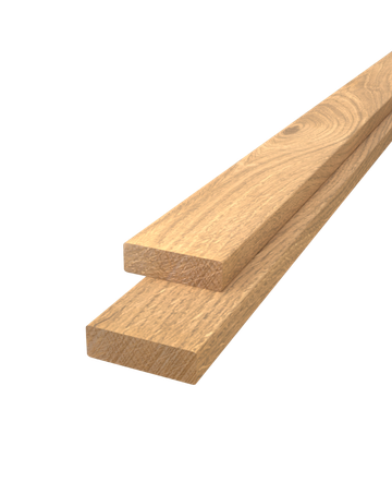 Plank geschaafd