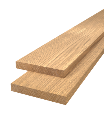 Plank geschaafd