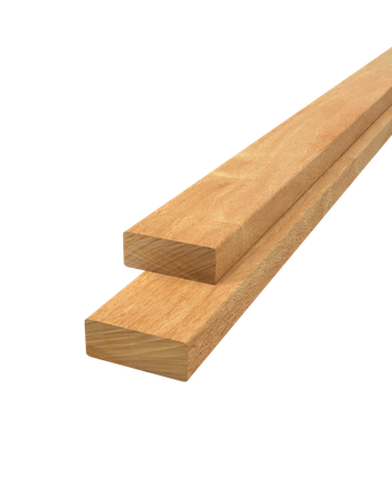 Plank geschaafd