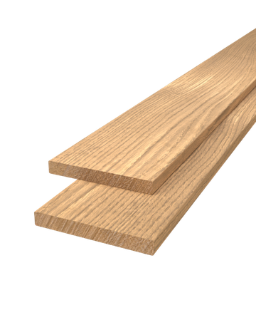 Plank geschaafd