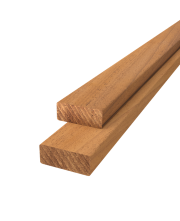 Plank geschaafd