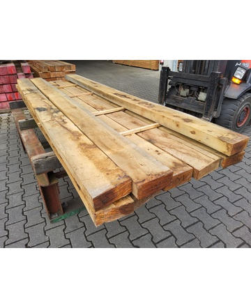 Restpost R391 - 24m1 ruwe balken, 70x170mm B/C Sortering