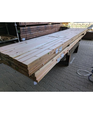 Restpost R397 - 31x geschaafd Balken 45x95mm L= 5mtr A/B Sortering