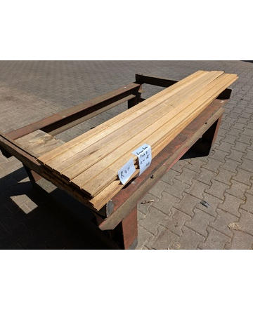 R411 - 2,8m2 dubbel blokprofiel, ca. 21x125mm A/B Sortering