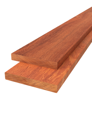 Plank geschaafd