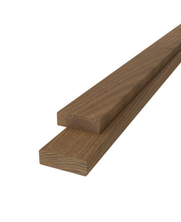 Plank geschaafd