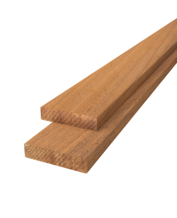 Plank geschaafd