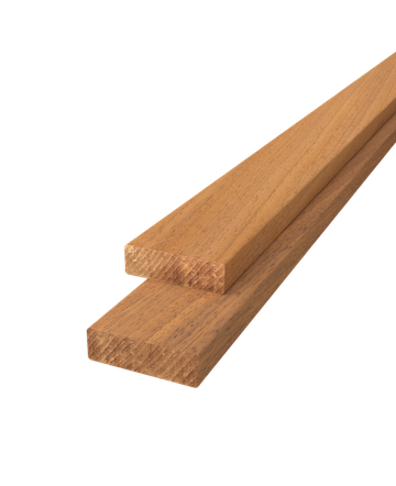 Plank geschaafd