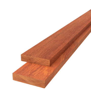 Plank geschaafd